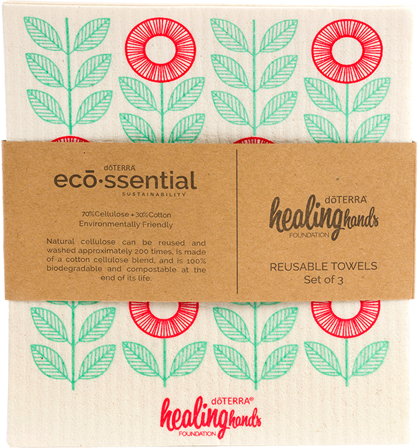 Healing Hands Smile Reusable Napkin