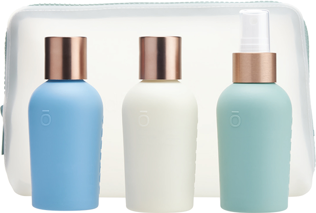 Empty Mini Travel Haircare Kit