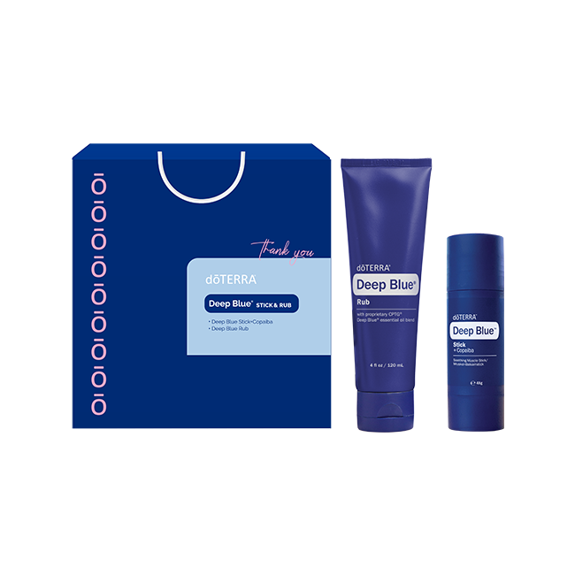Deep Blue Stick & Rub Gift Set