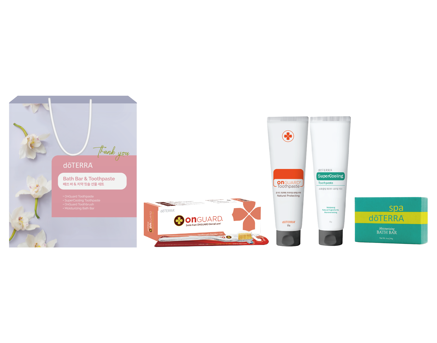 Bath Bar & Toothpaste Gift Set