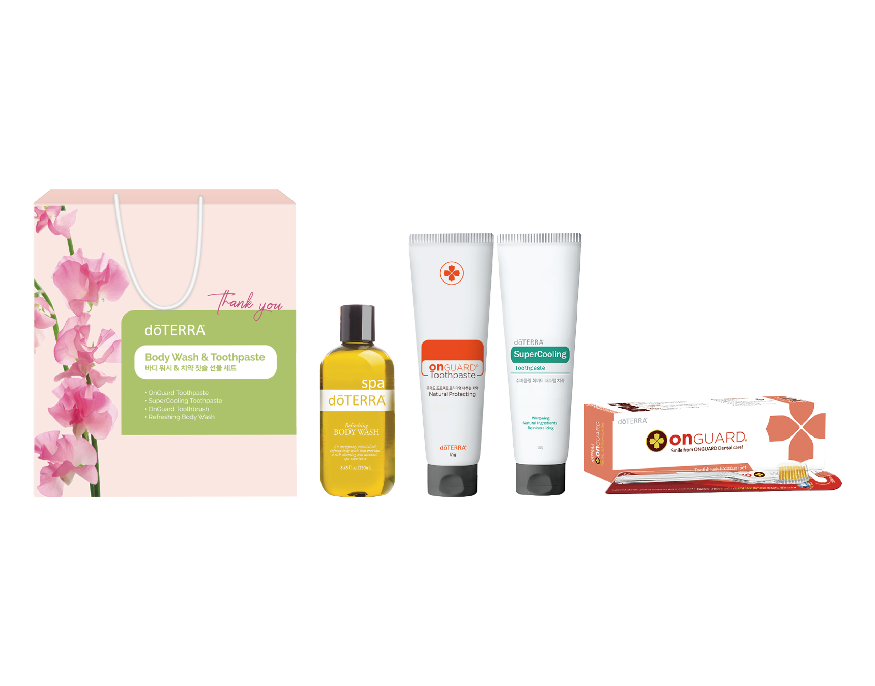 Body Wash & Toothpaste Gift Set