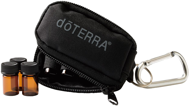 Black Key Chain and 5/8 dram vials 8pk