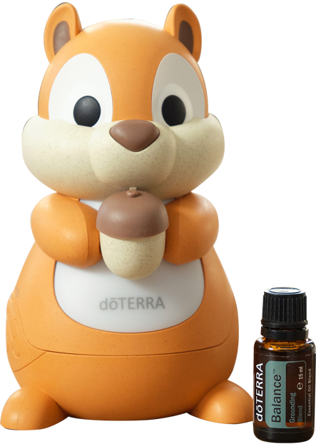 doterra squirrel diffuser and balance