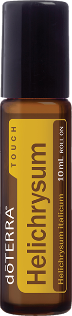 helichrysum touch oil bottle